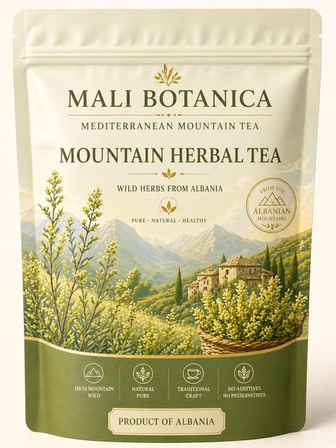 Mali Botanica Mountain Herbal Tea pouch
