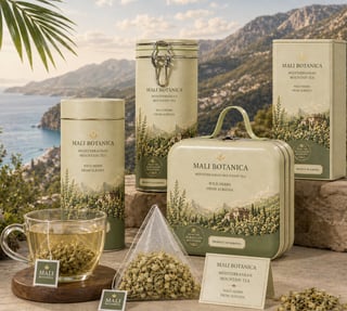Mali Botanica gift box set