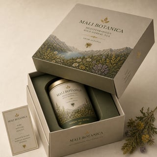 Mali Botanica tea gift box