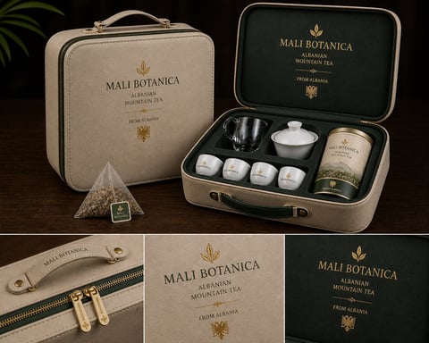 Mali Botanica luxury tea set